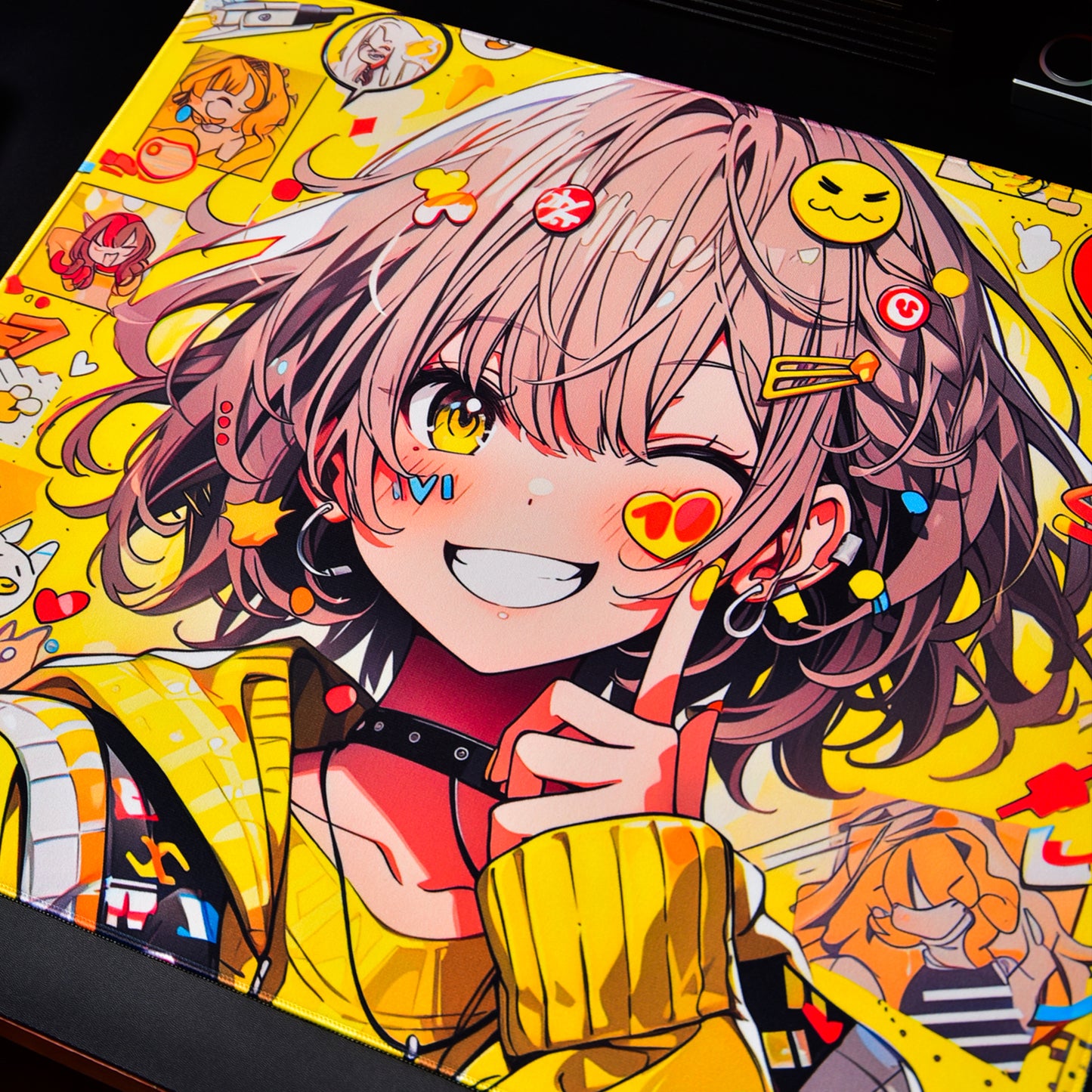 AXgamingpunk Drizzle Gaming Mousepad Anime style