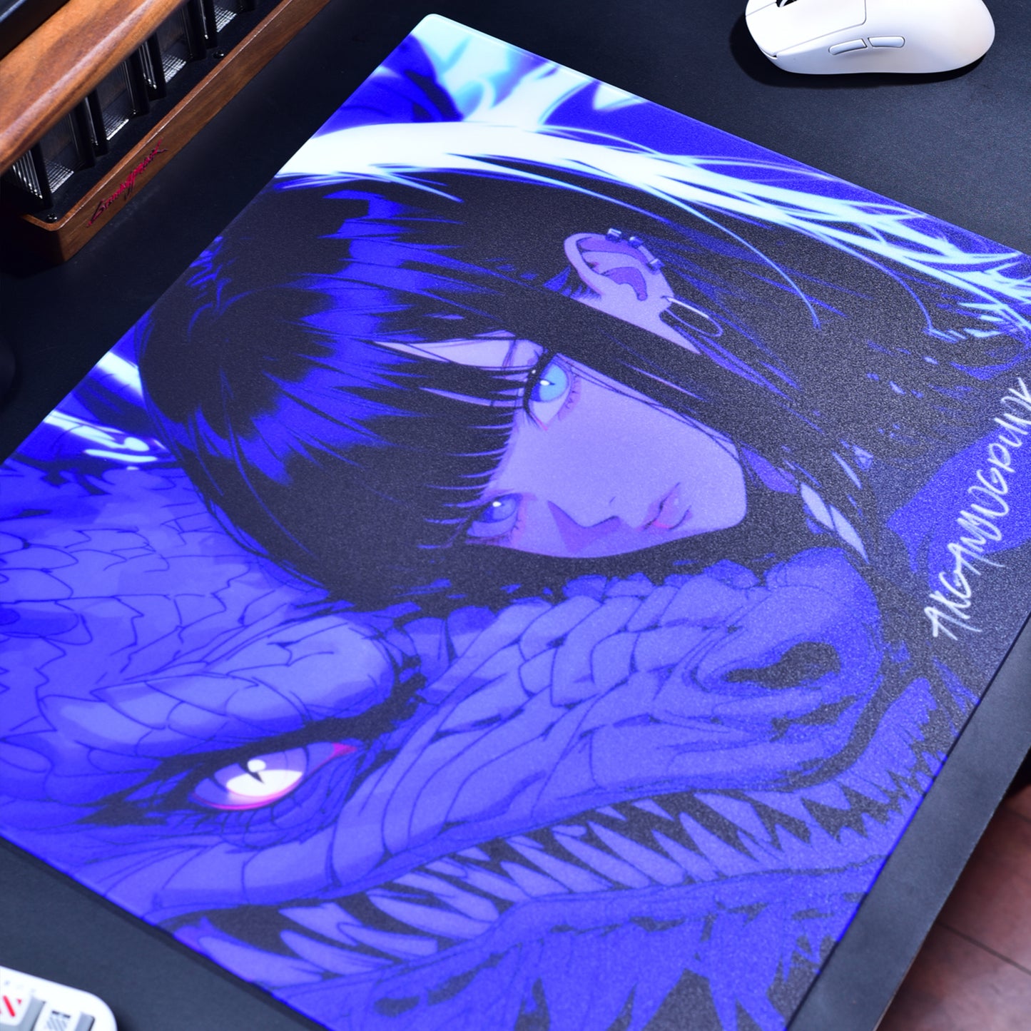 AXgamingpunk Taiji V2 Glass Mousepad