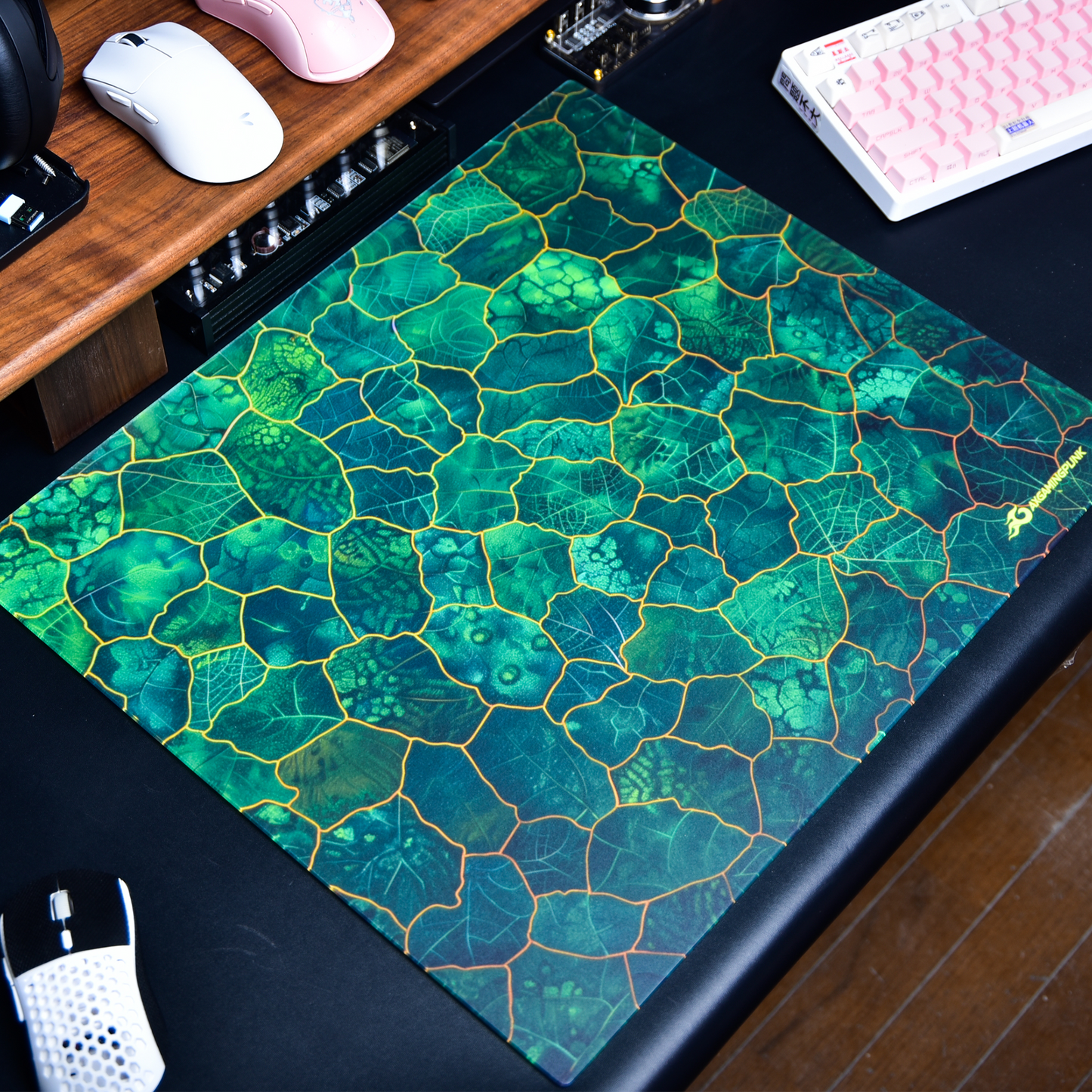 AXgamingpunk  Glass Mousepad pattern customization